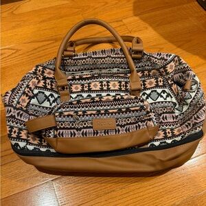 Tribal Pattern Weekender Travel Bag